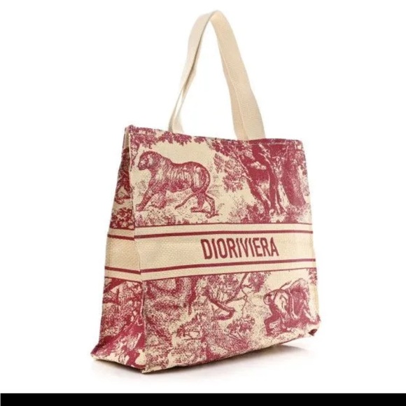 Christian Dior Riviera Tote Bag – GWP Exclusive (New in Sealed Packaging) Red - Picture 5 of 8